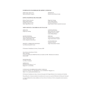 Alternative view of Nueva Revista Colombiana de Folclor - No. 34 - 2026